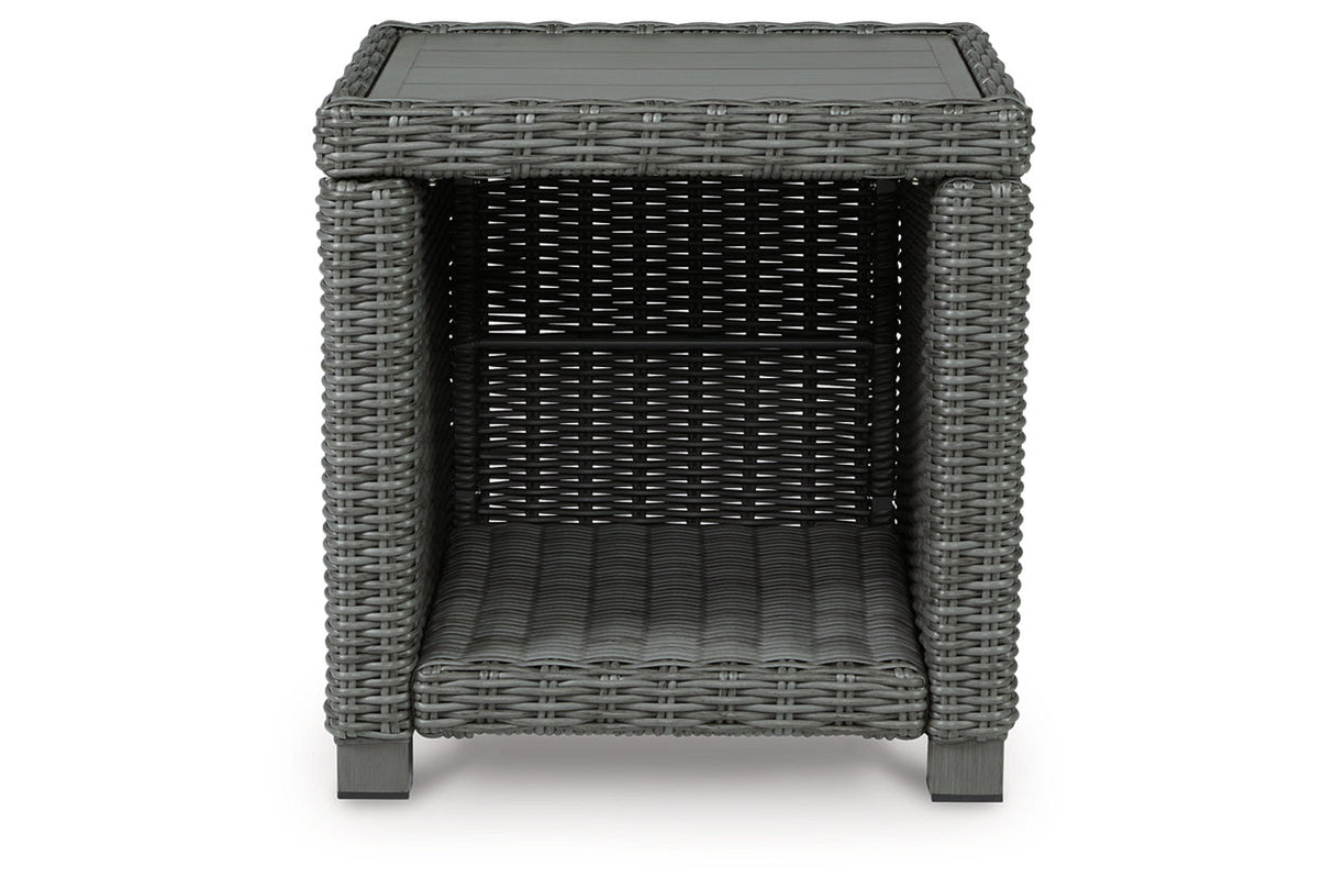 Elite Park Gray Outdoor End Table from Ashley - Luna Furniture