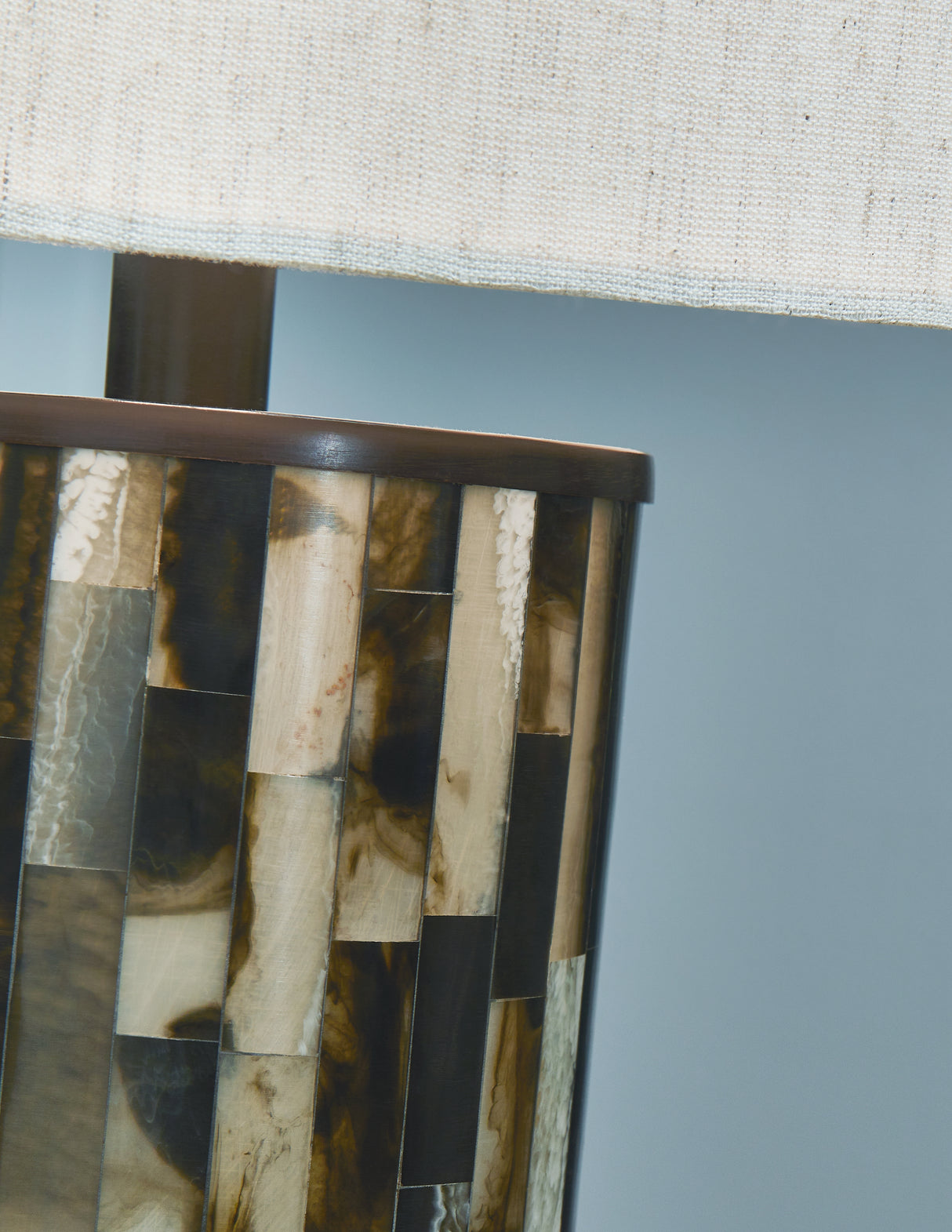 Ellford Black/Brown/Cream Table Lamp from Ashley - Luna Furniture