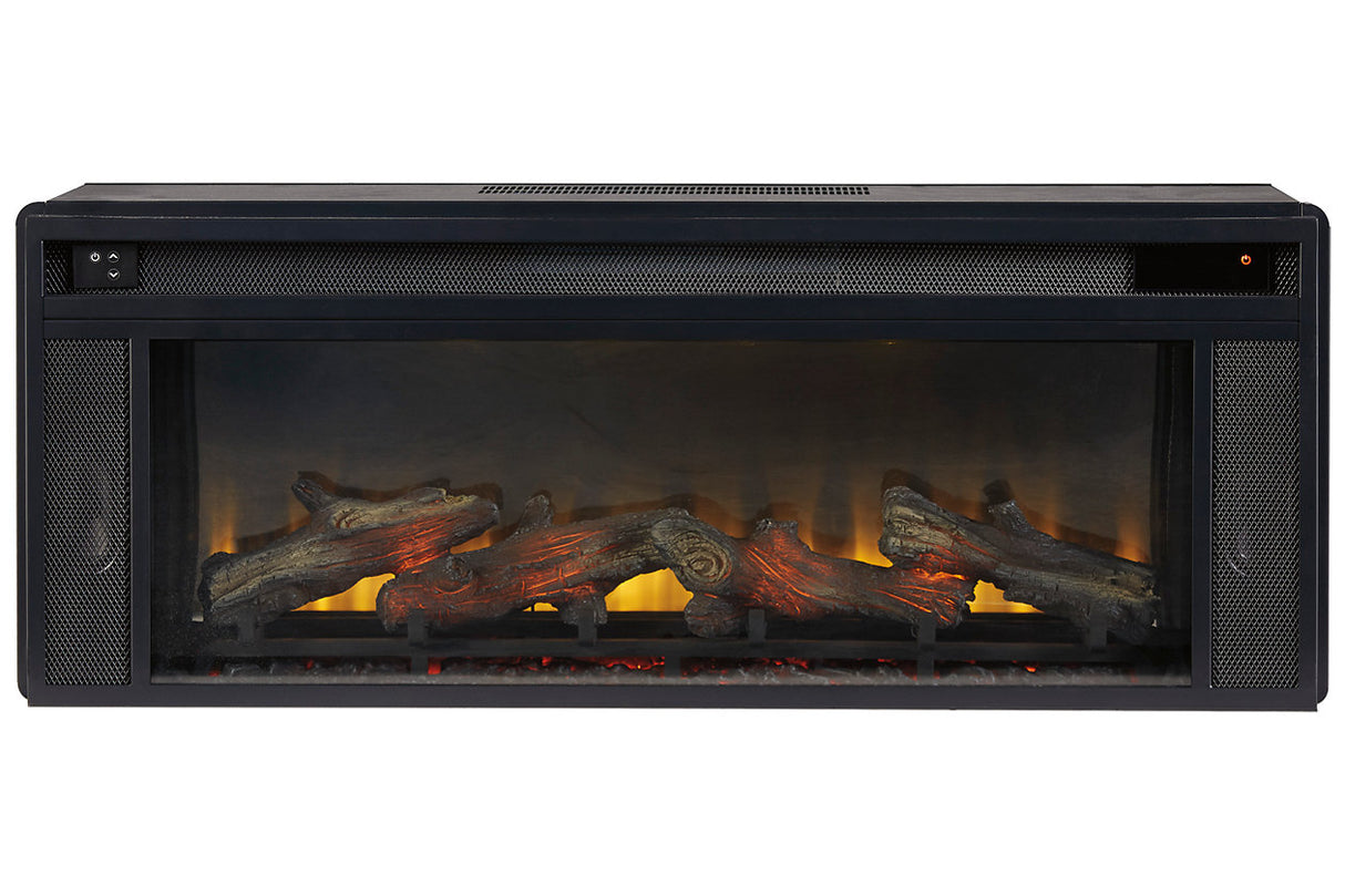 Entertainment Accessories Black Fireplace Insert from Ashley Furniture - Luna Furniture