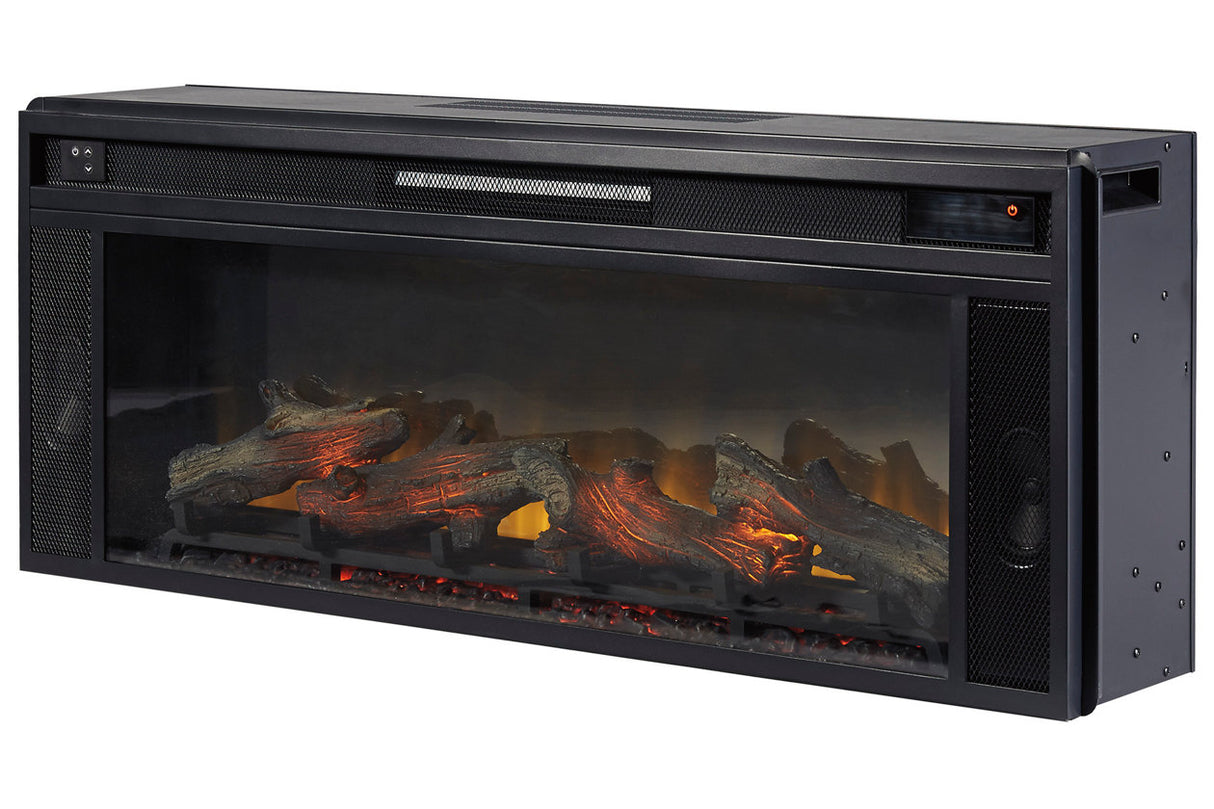 Entertainment Accessories Black Fireplace Insert from Ashley Furniture - Luna Furniture