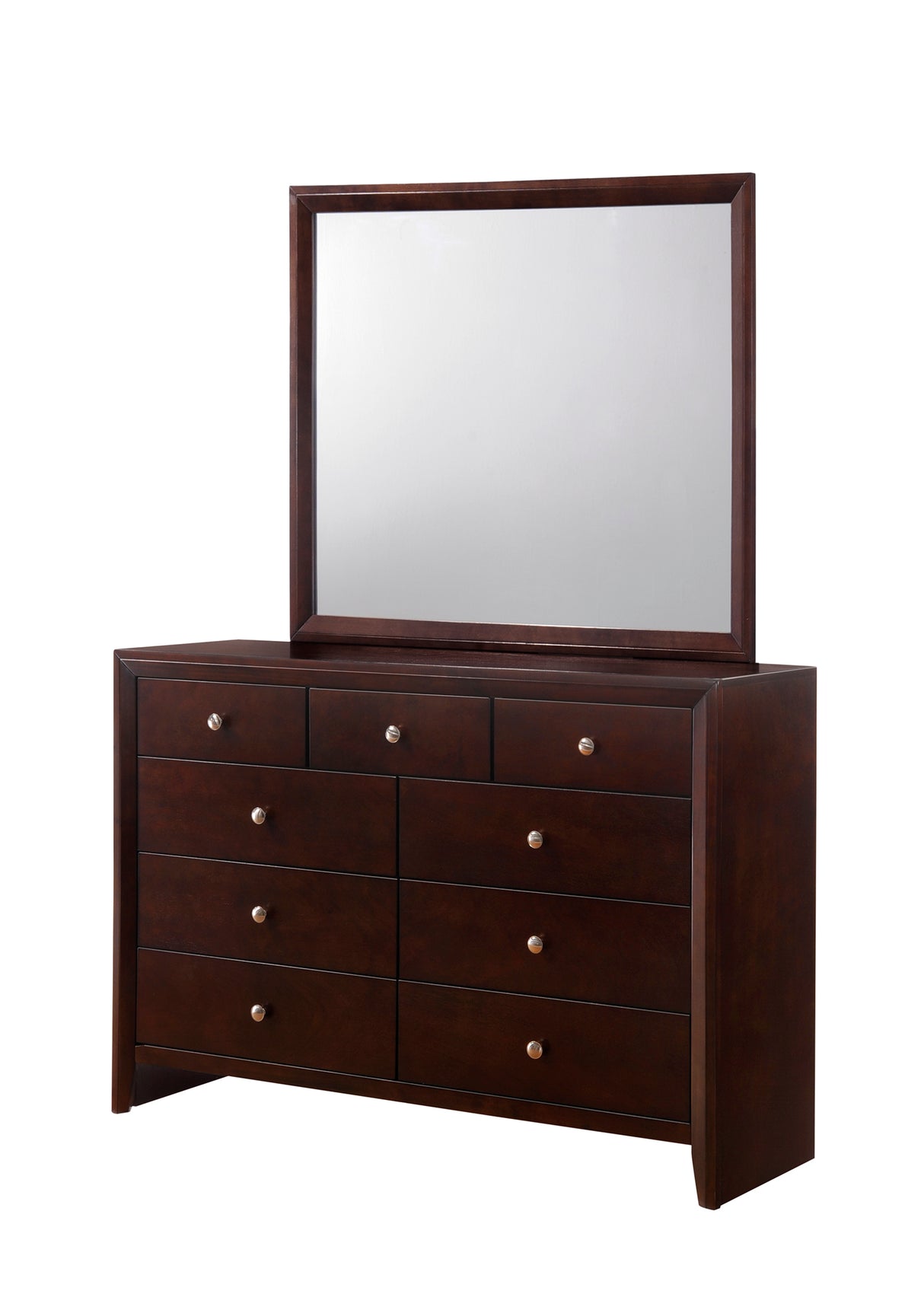 Evan Cherry Bedroom Mirror (Mirror Only) from Crown Mark - Luna Furniture