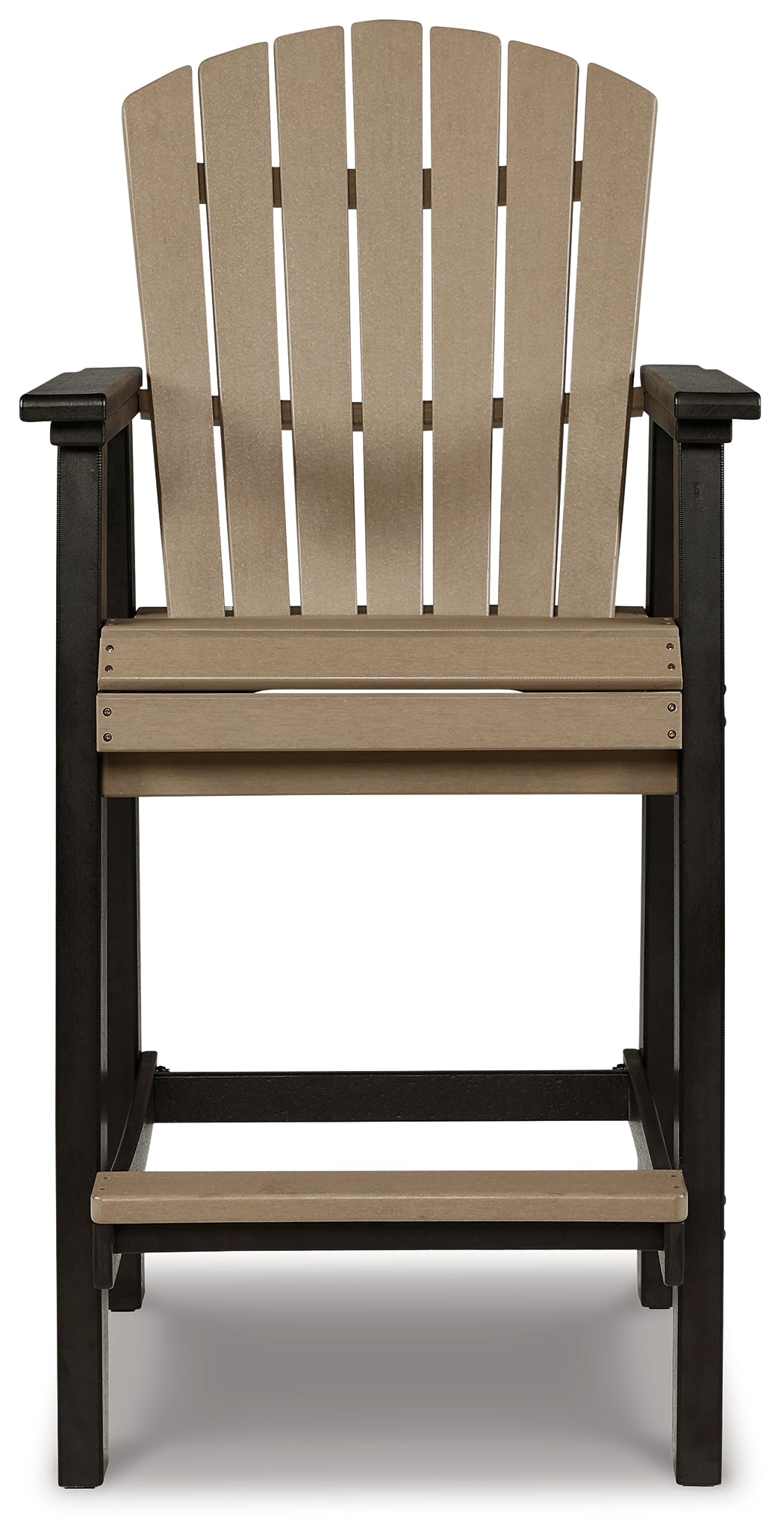 Fairen Trail Black/Driftwood Barstool from Ashley - Luna Furniture
