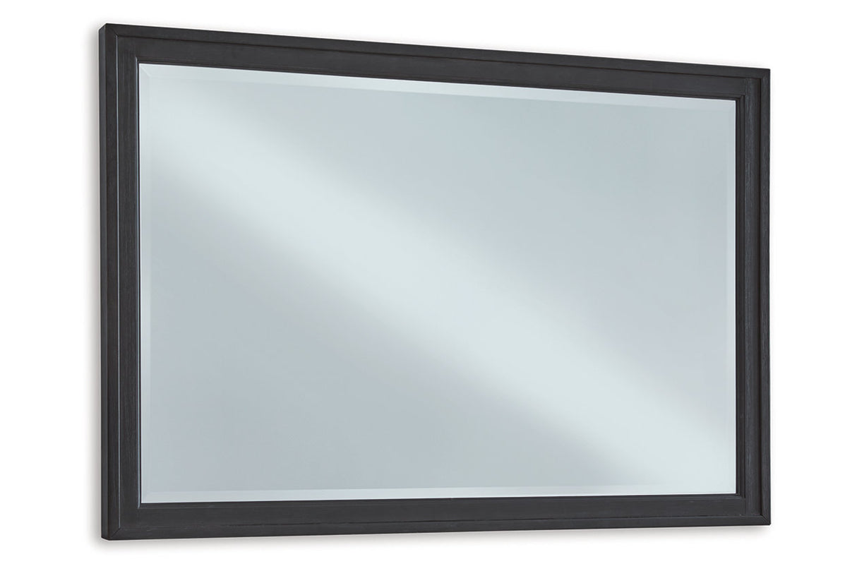 Foyland Black Bedroom Mirror (Mirror Only) from Ashley - Luna Furniture
