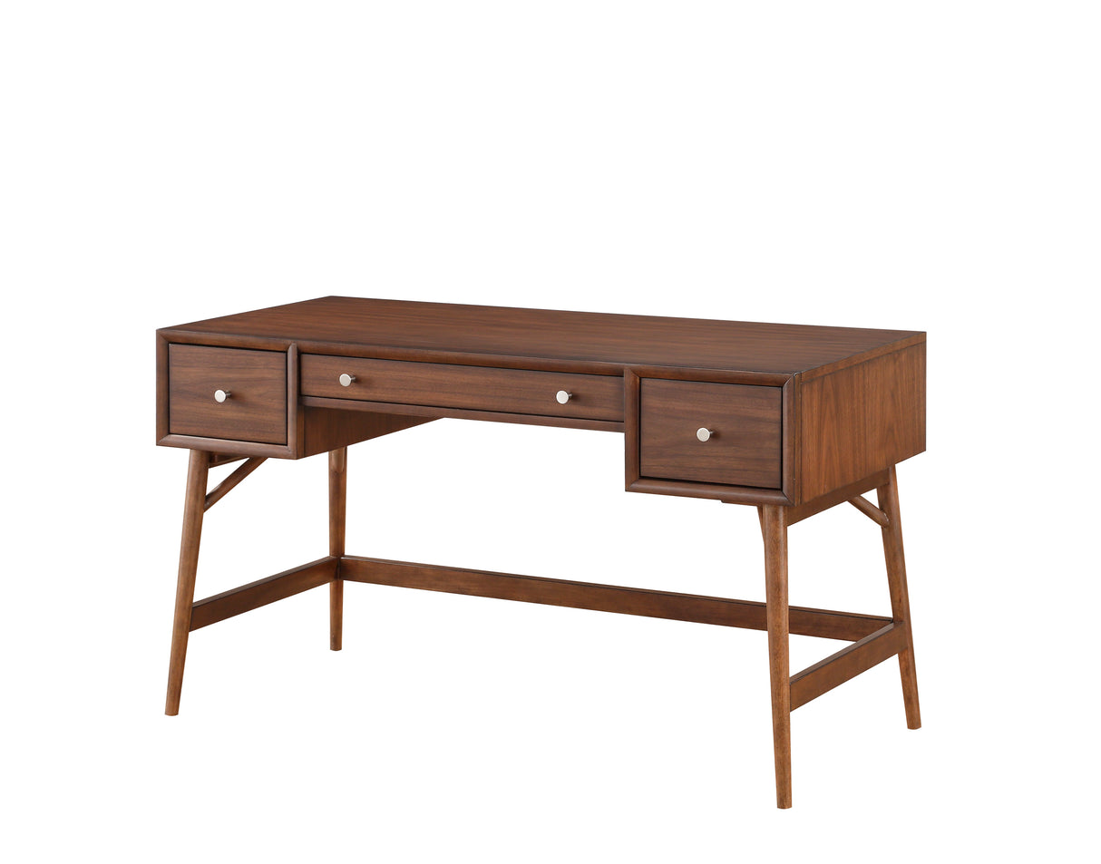 Frolic Brown Writing Desk from Homelegance - Luna Furniture