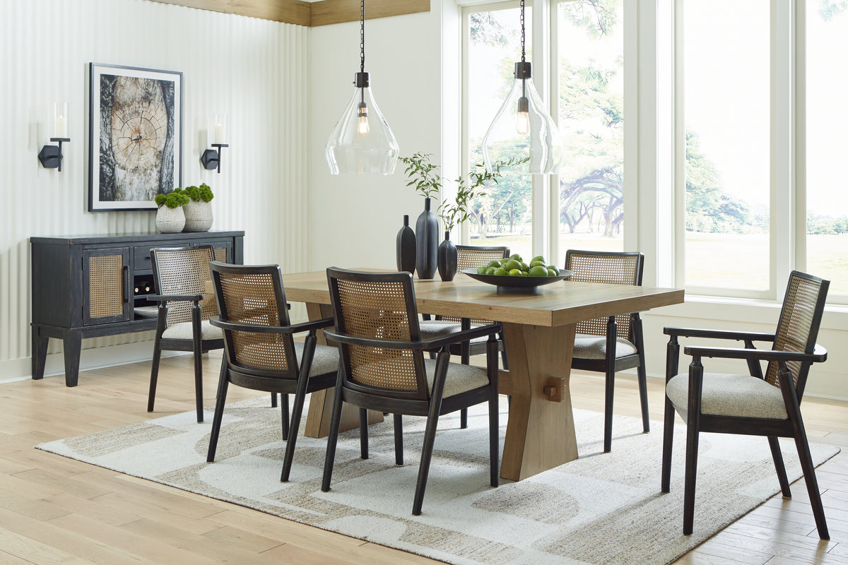 Galliden Black Dining Server from Ashley - Luna Furniture