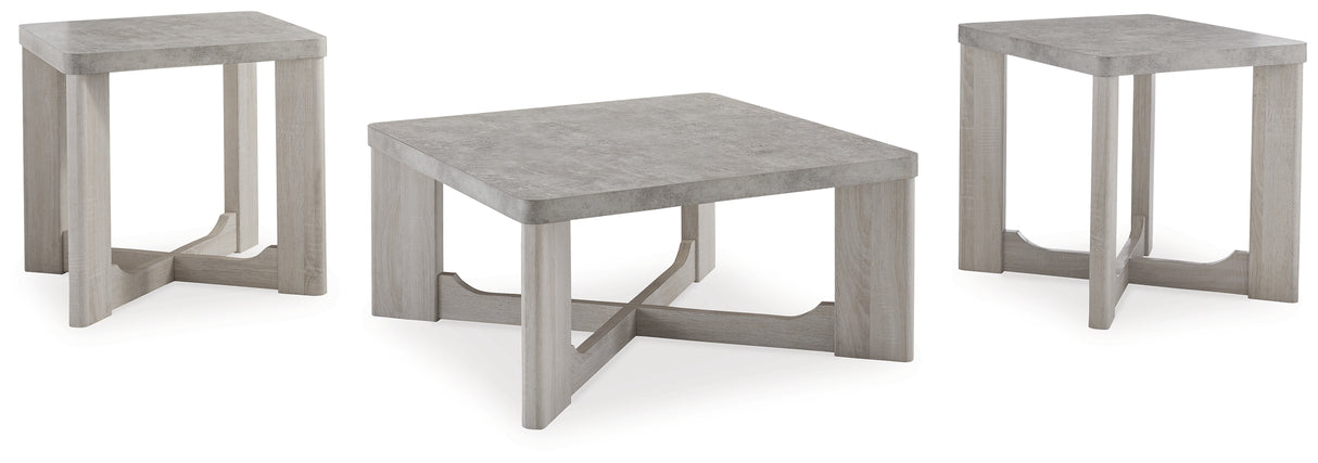 Garnilly Whitewash Table from Ashley - Luna Furniture