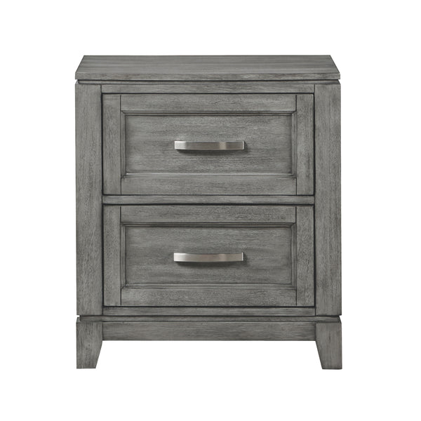 Garretson Gray Nightstand