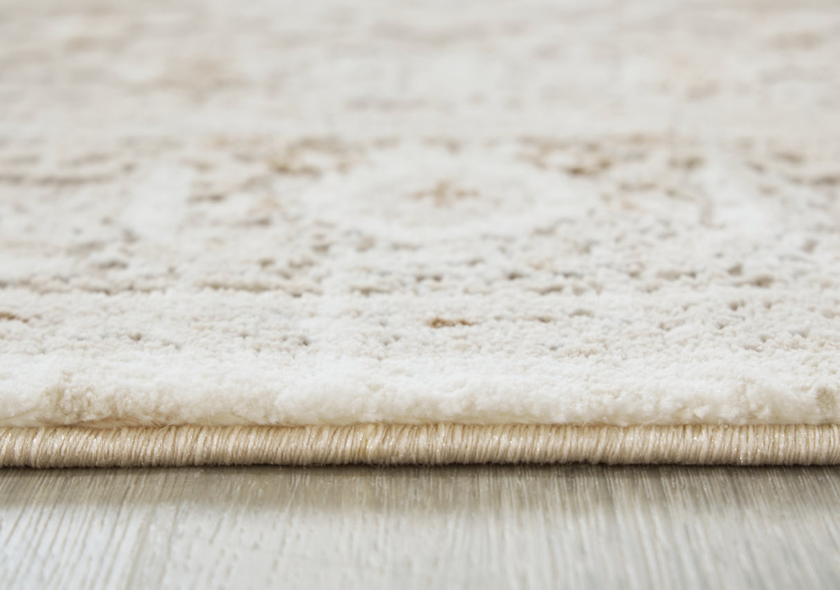 Gatwell Ivory/Gray/Tan 5' x 7' Rug from Ashley - Luna Furniture