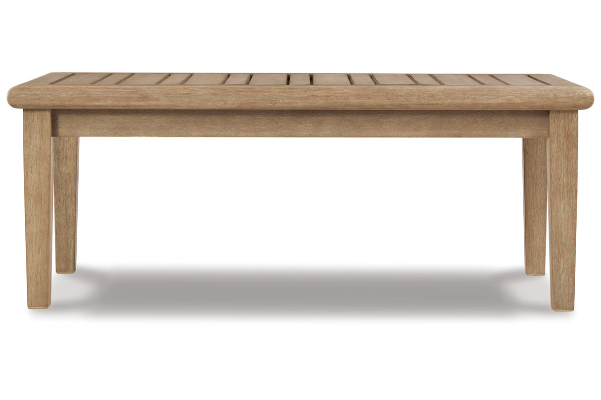 Gerianne Grayish Brown Coffee Table from Ashley - Luna Furniture