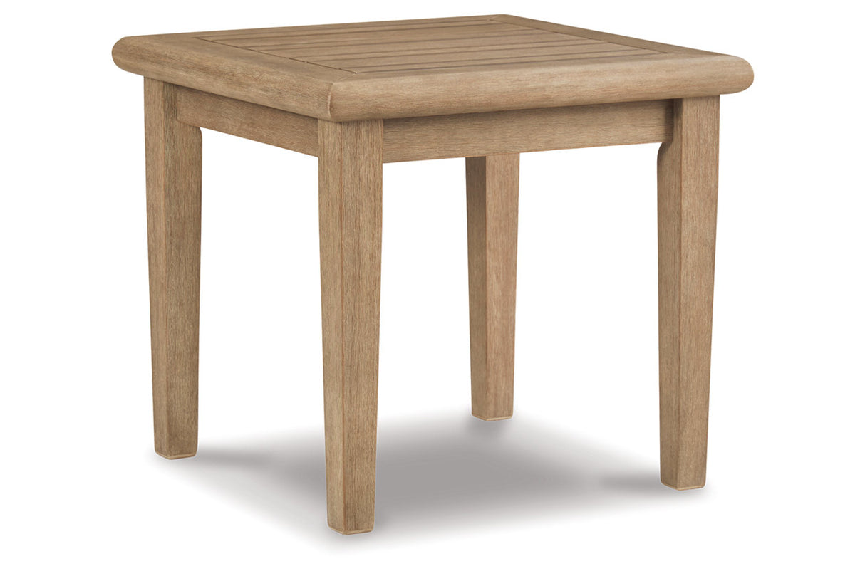 Gerianne Grayish Brown End Table from Ashley - Luna Furniture