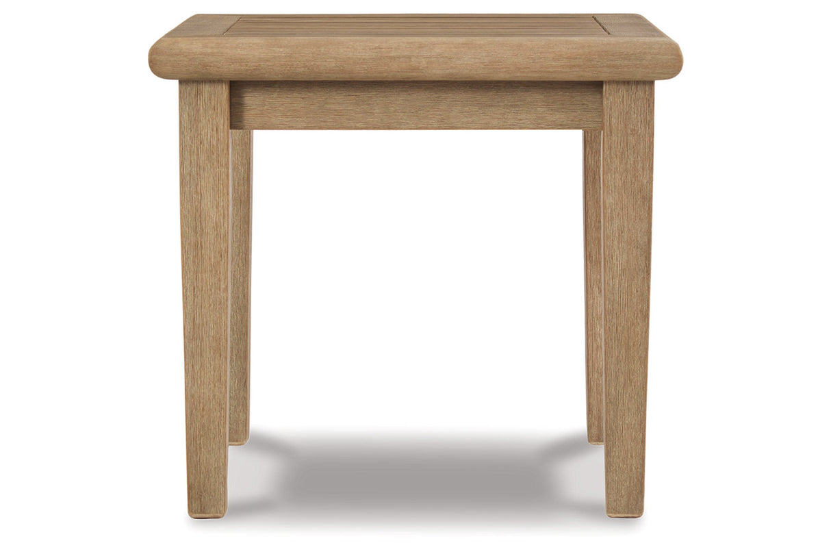 Gerianne Grayish Brown End Table from Ashley - Luna Furniture