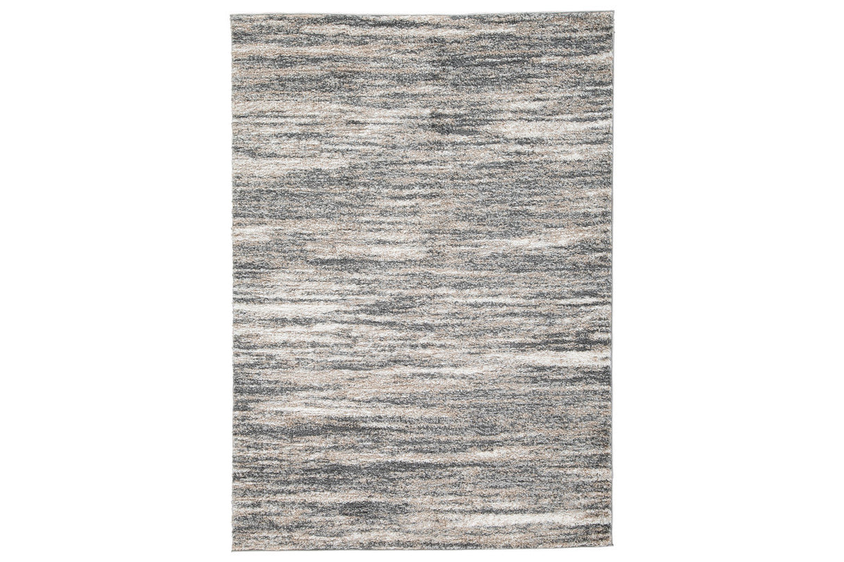 Gizela Ivory/Beige/Gray Medium Rug from Ashley - Luna Furniture