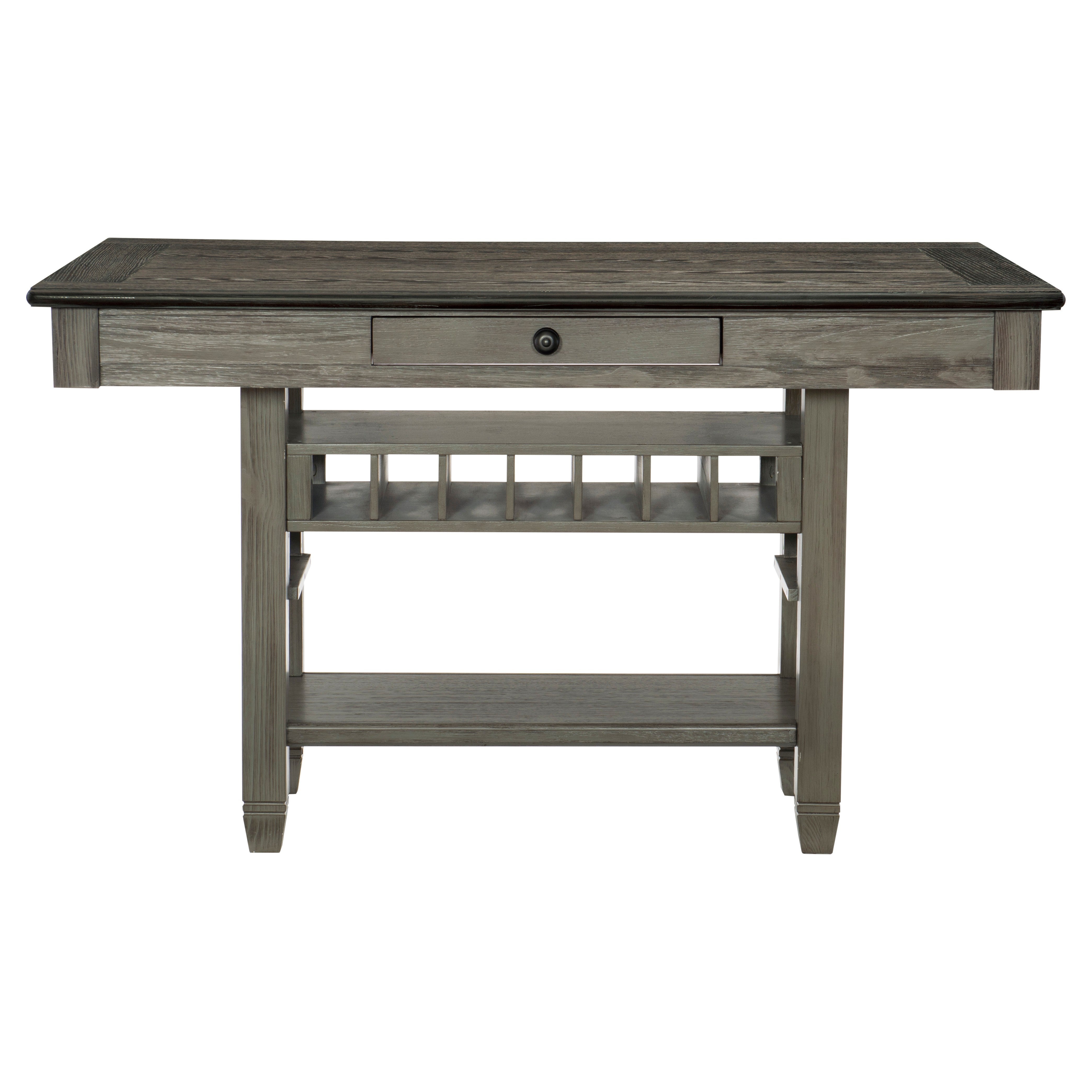 タカショー　キューブボッドカント　ムーングレー 5627GY-36* (2) Counter Height Table - Luna Furniture