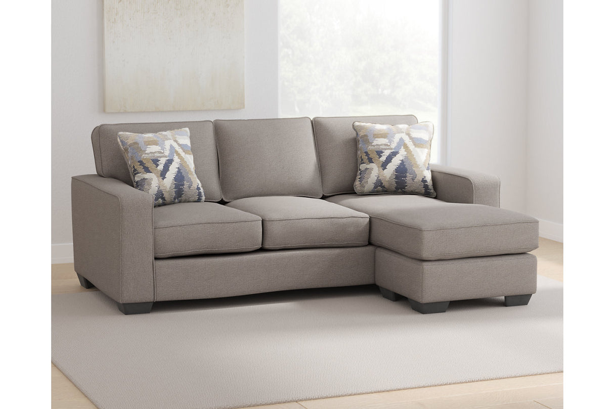 Greaves Stone Reversible Sofa Chaise from Ashley - Luna Furniture