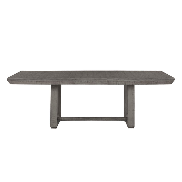 Gresham Gray 90" Extendable Dining Table
