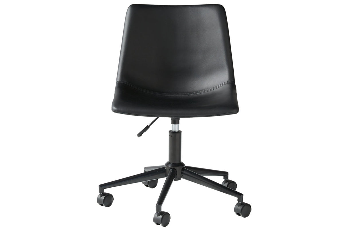 Office Chair Program Black Home Office Desk Chair from Ashley - Luna Furniture