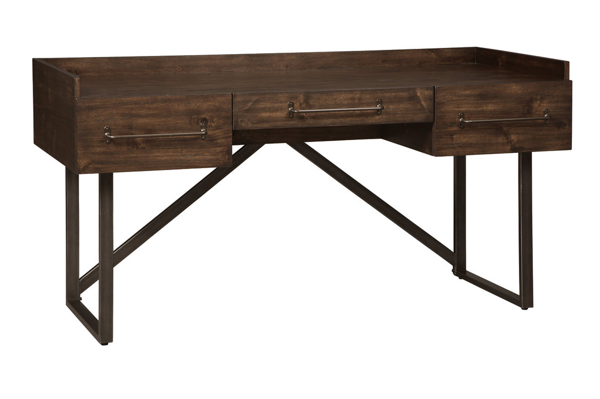 Starmore Brown 63" Home Office Desk from Ashley - Luna Furniture