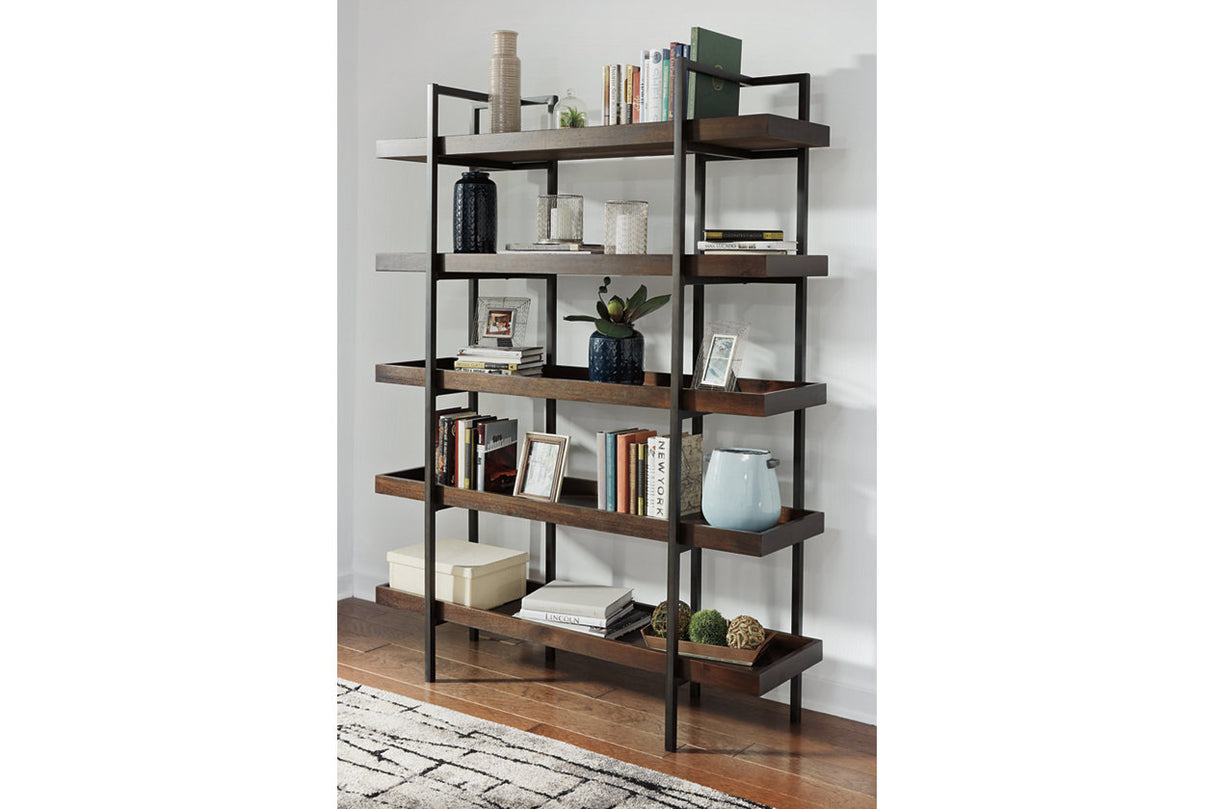 Starmore Brown 76" Bookcase from Ashley - Luna Furniture