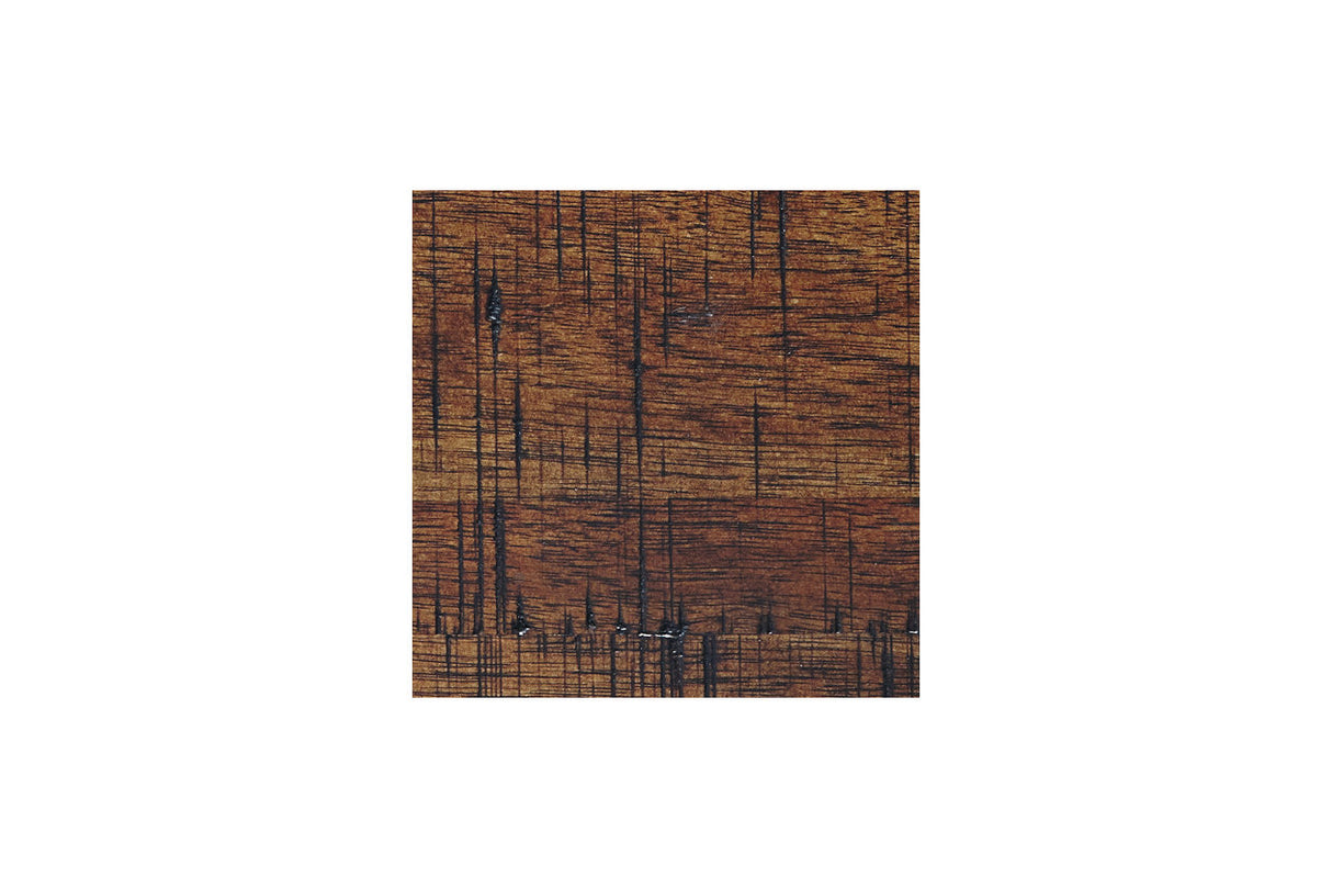 Baldridge Rustic Brown 75" Bookcase from Ashley - Luna Furniture