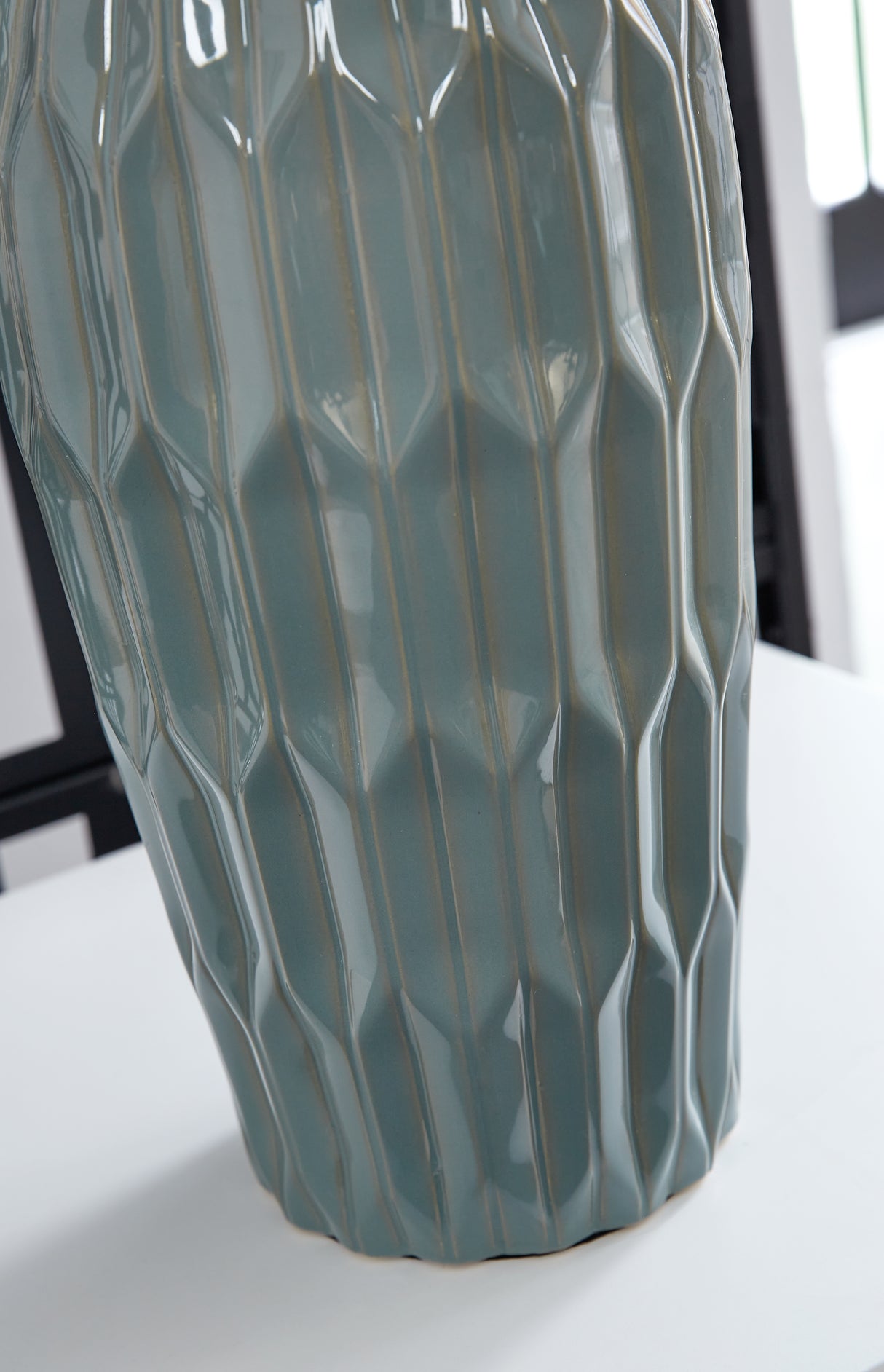 Hadbury Pale Blue/Teal Table Lamp from Ashley - Luna Furniture