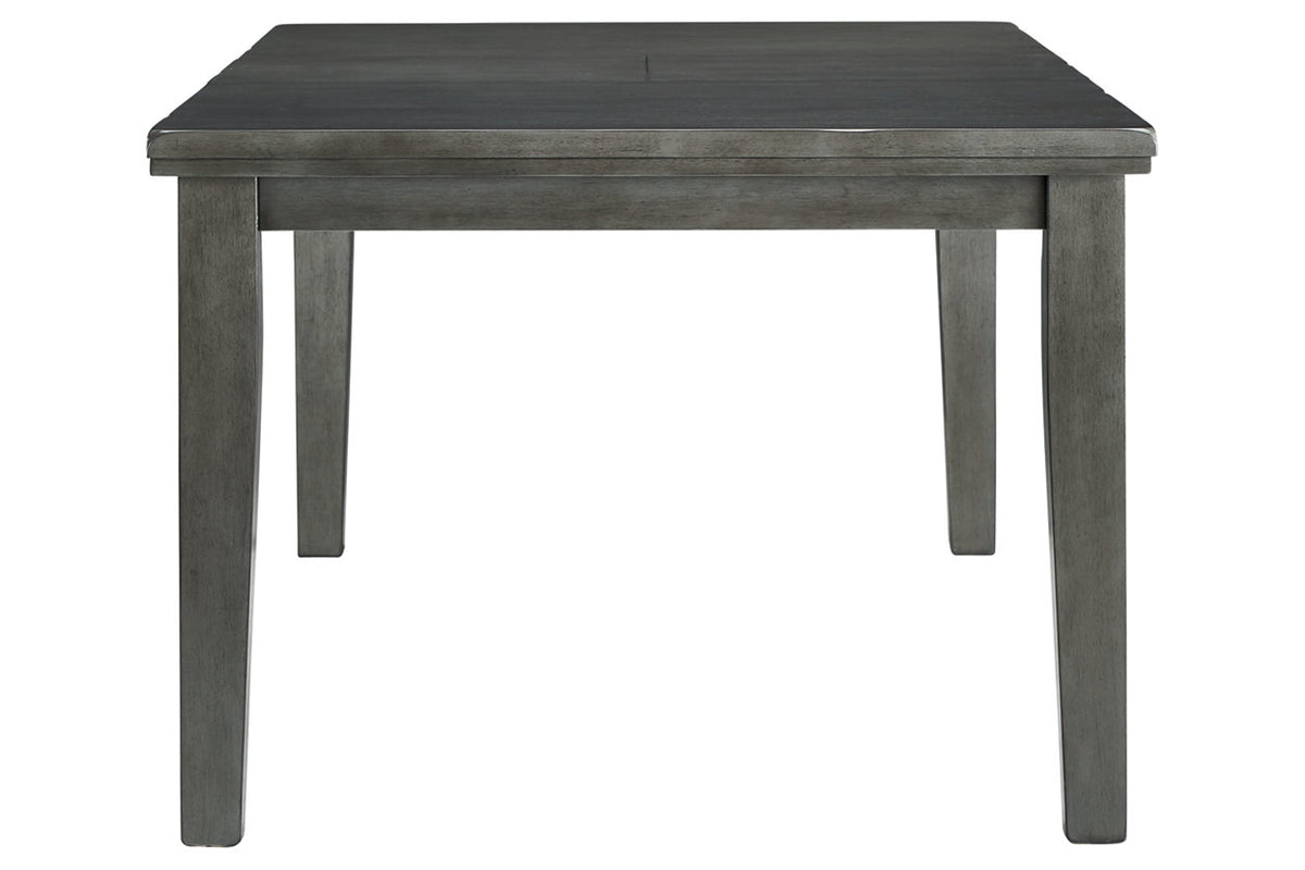 Hallanden Gray Dining Extension Table from Ashley Furniture - Luna Furniture