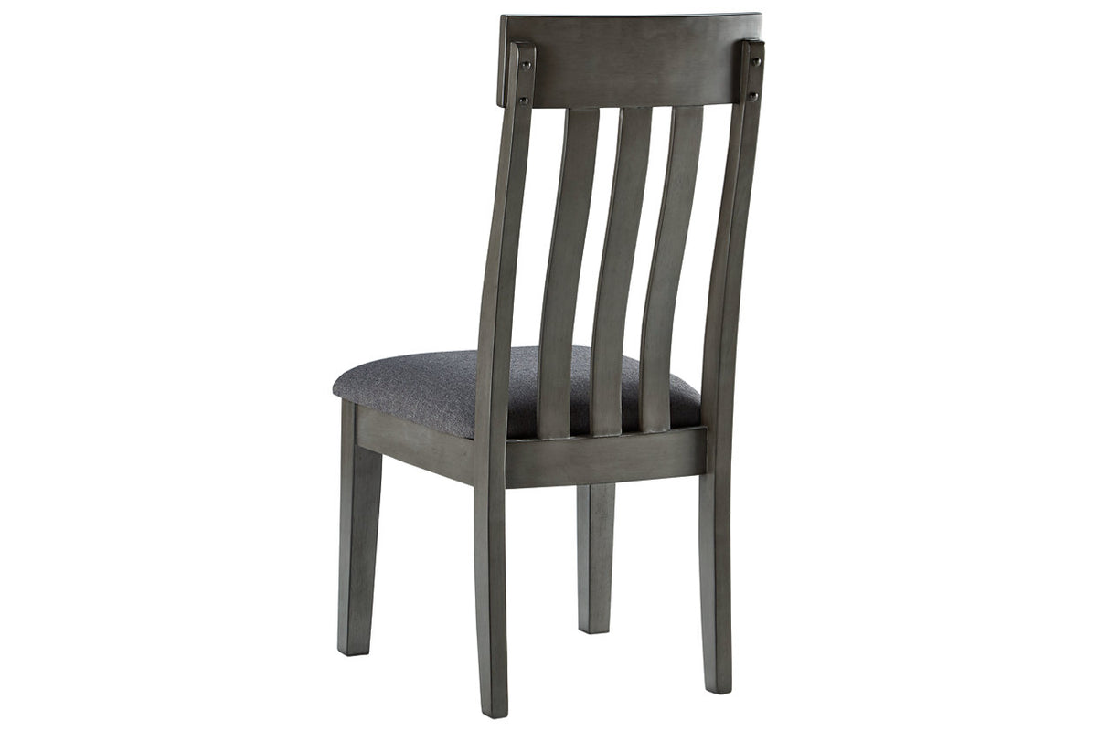 Hallanden Two-tone Gray Dining Chair, Set of 2 from Ashley Furniture - Luna Furniture