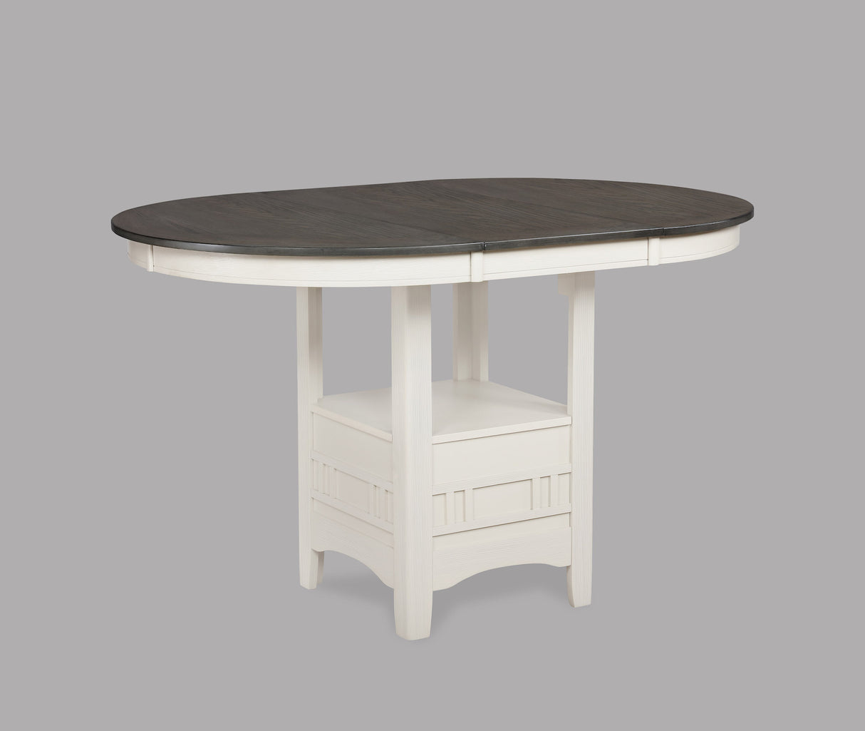 Hartwell Chalk Gray Counter Height Table from Crown Mark - Luna Furniture