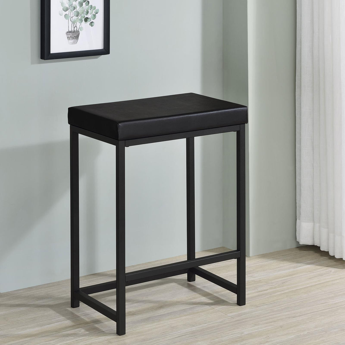 Hawes Black 4-Piece Multipurpose Counter Height Table Set from Coaster - Luna Furniture