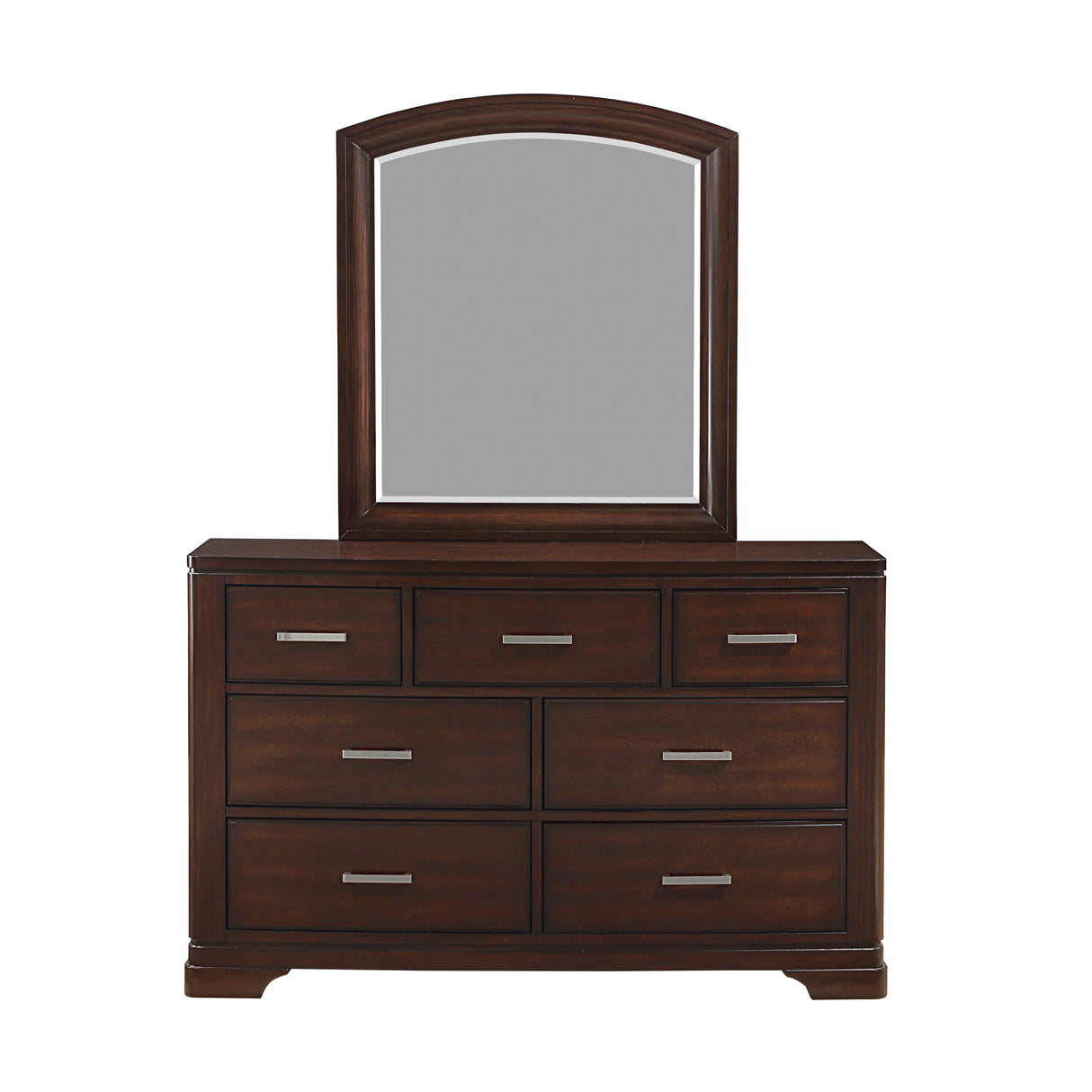 Hudson Cherry Mirror (Mirror Only) from Homelegance - Luna Furniture