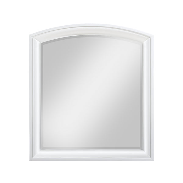 Hudson White Mirror (Mirror Only)