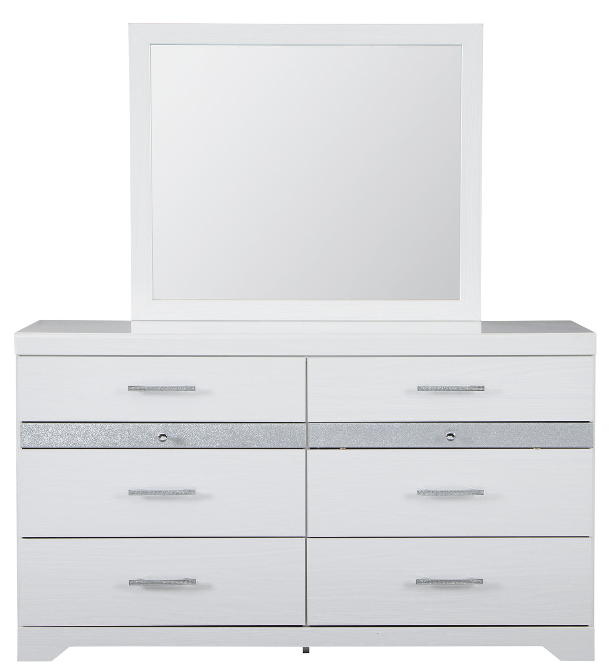 Jallory White Mirror (Mirror Only) from Ashley - Luna Furniture