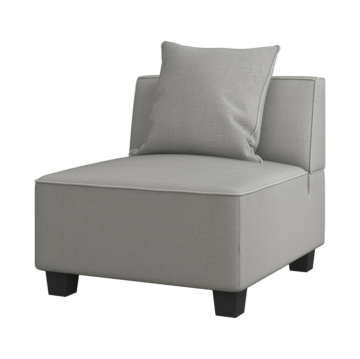 Jayilin Gray 5-Piece Modular Sectional from Homelegance - Luna Furniture
