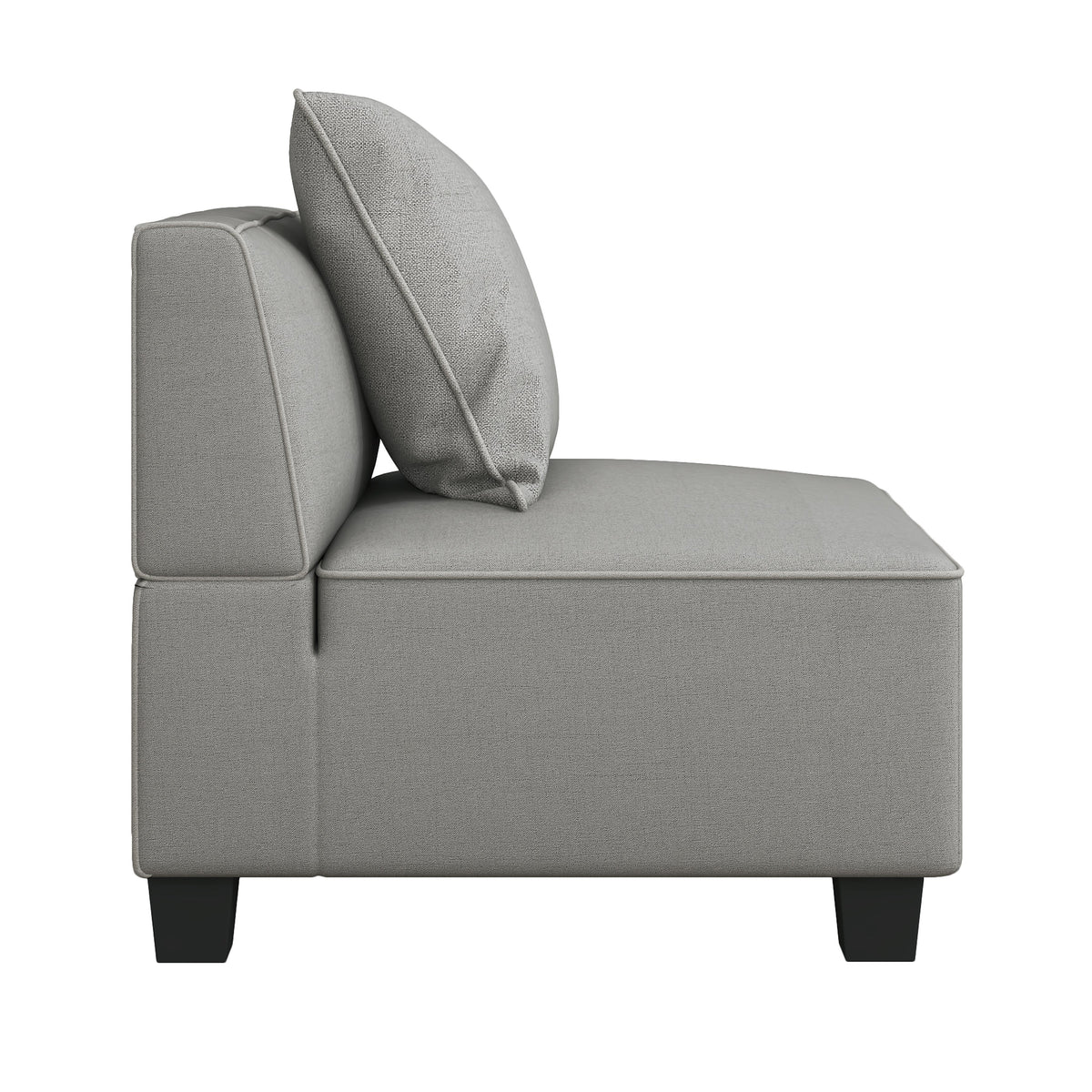 Jayilin Gray 5-Piece Modular Sectional from Homelegance - Luna Furniture