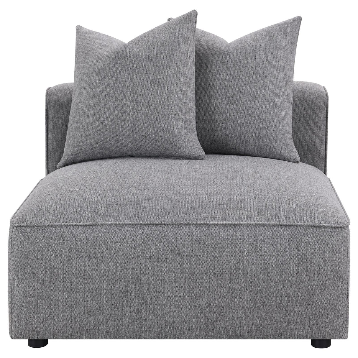 Jennifer Gray Tight Seat Armless Chair from Coaster - Luna Furniture