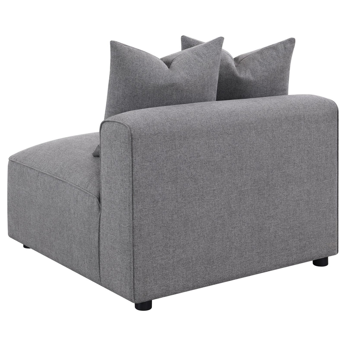 Jennifer Gray Tight Seat Armless Chair from Coaster - Luna Furniture
