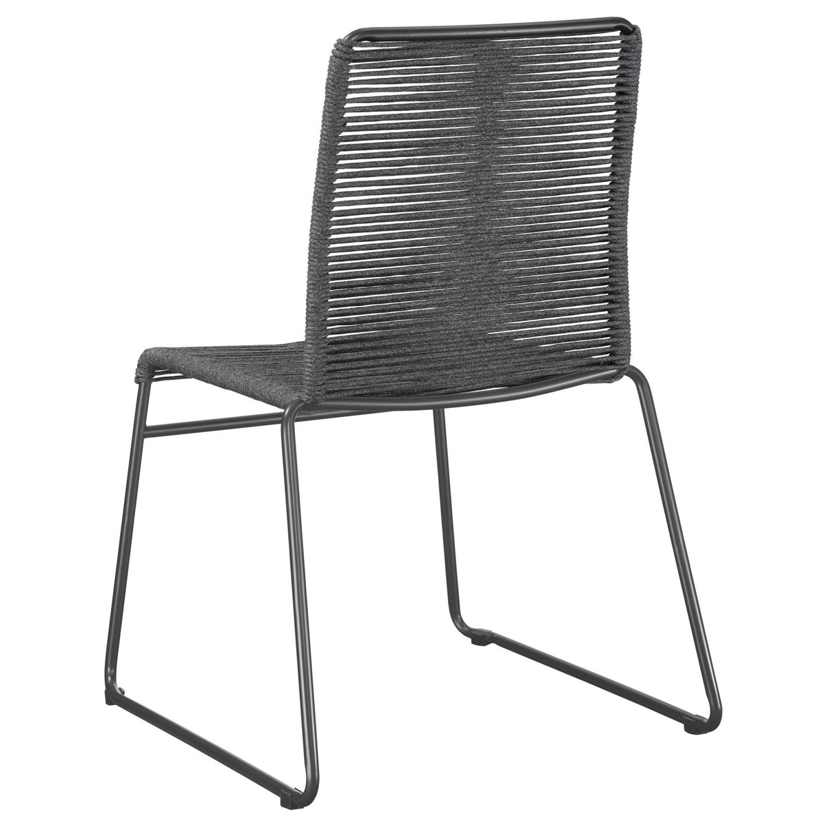 Jerome Upholstered Stackable Side Chairs, Set of 2 from Coaster - Luna Furniture