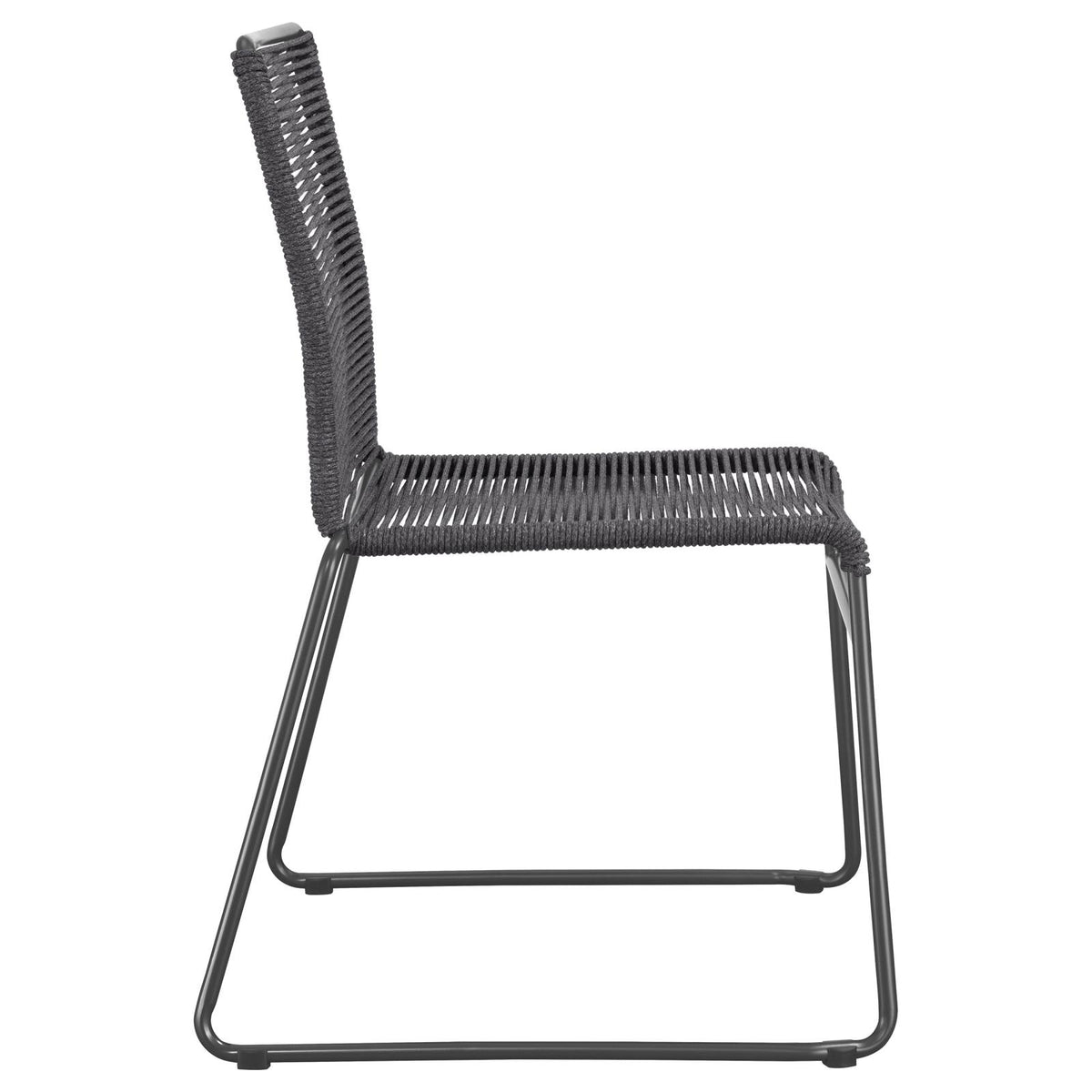 Jerome Upholstered Stackable Side Chairs, Set of 2 from Coaster - Luna Furniture