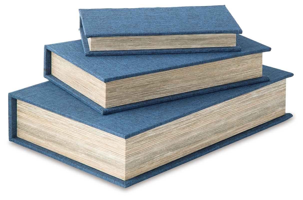 Jolina Blue Box Set from Ashley - Luna Furniture