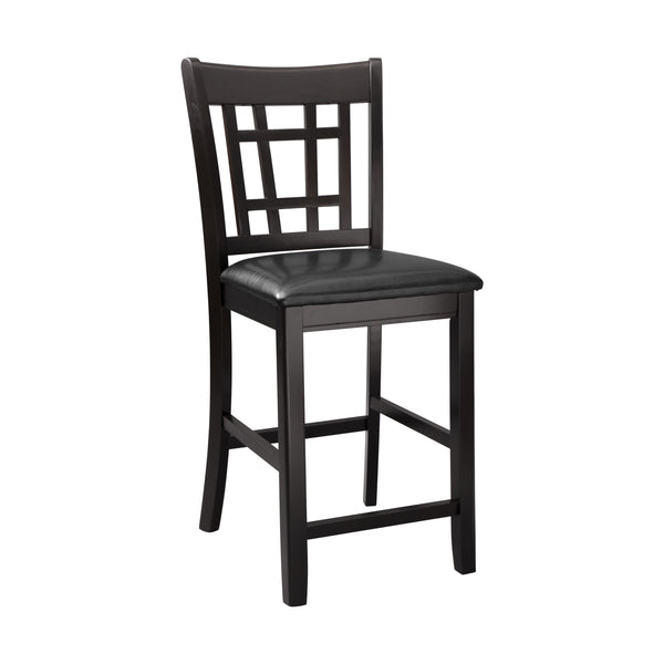 Junipero Espresso Counter Height Chair, Set of 2