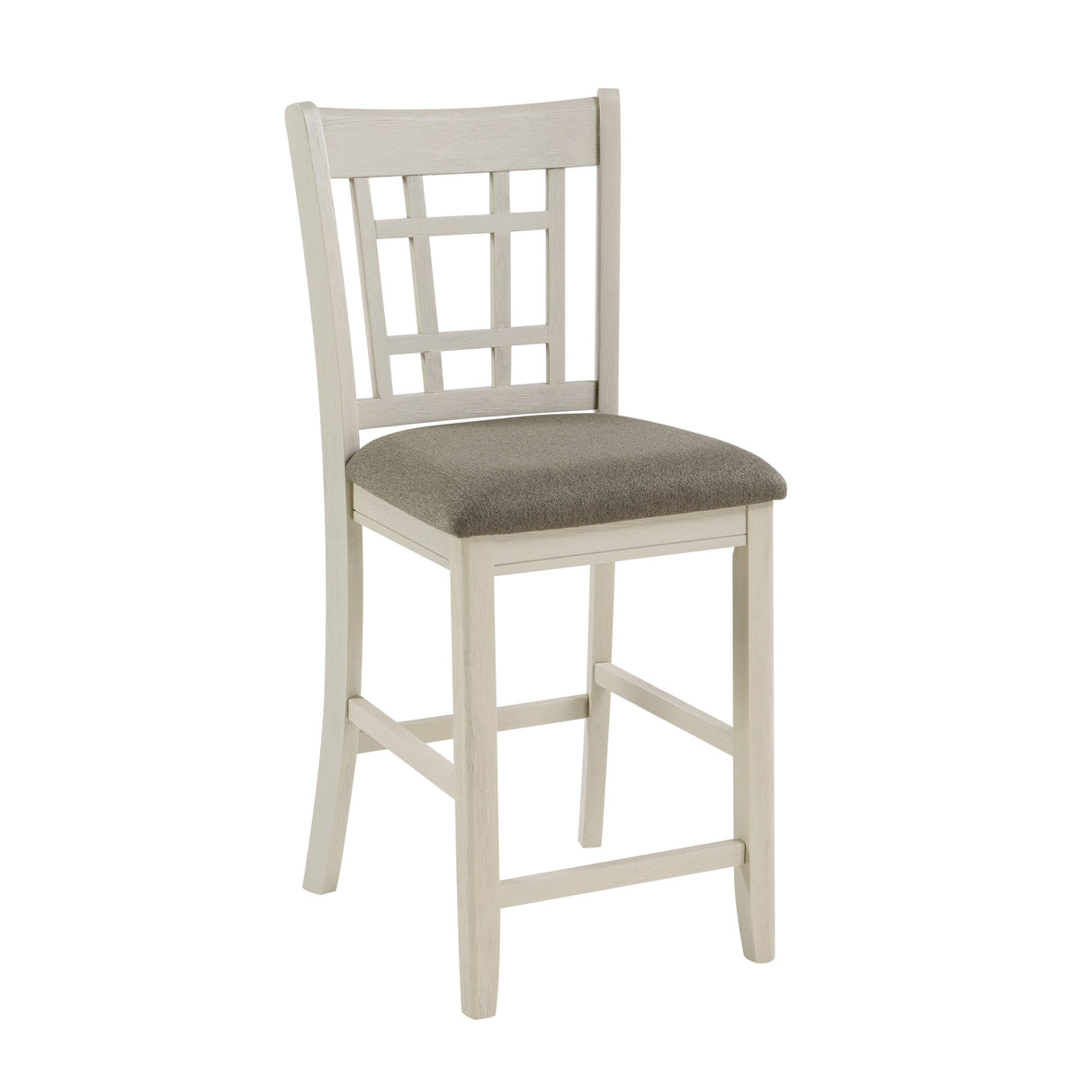 Junipero White Counter Height Chair, Set of 2 from Homelegance - Luna Furniture