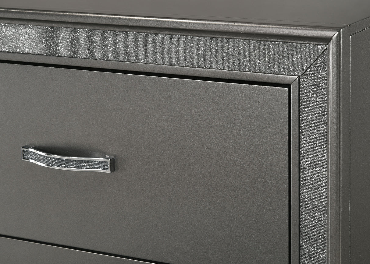 Kaia Gray Panel Bedroom Set from Crown Mark - Luna Furniture