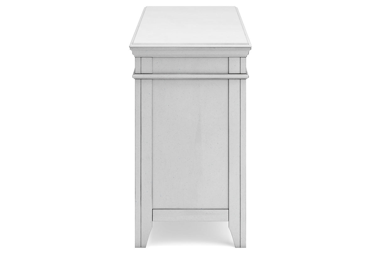 Kanwyn Whitewash Credenza from Ashley - Luna Furniture