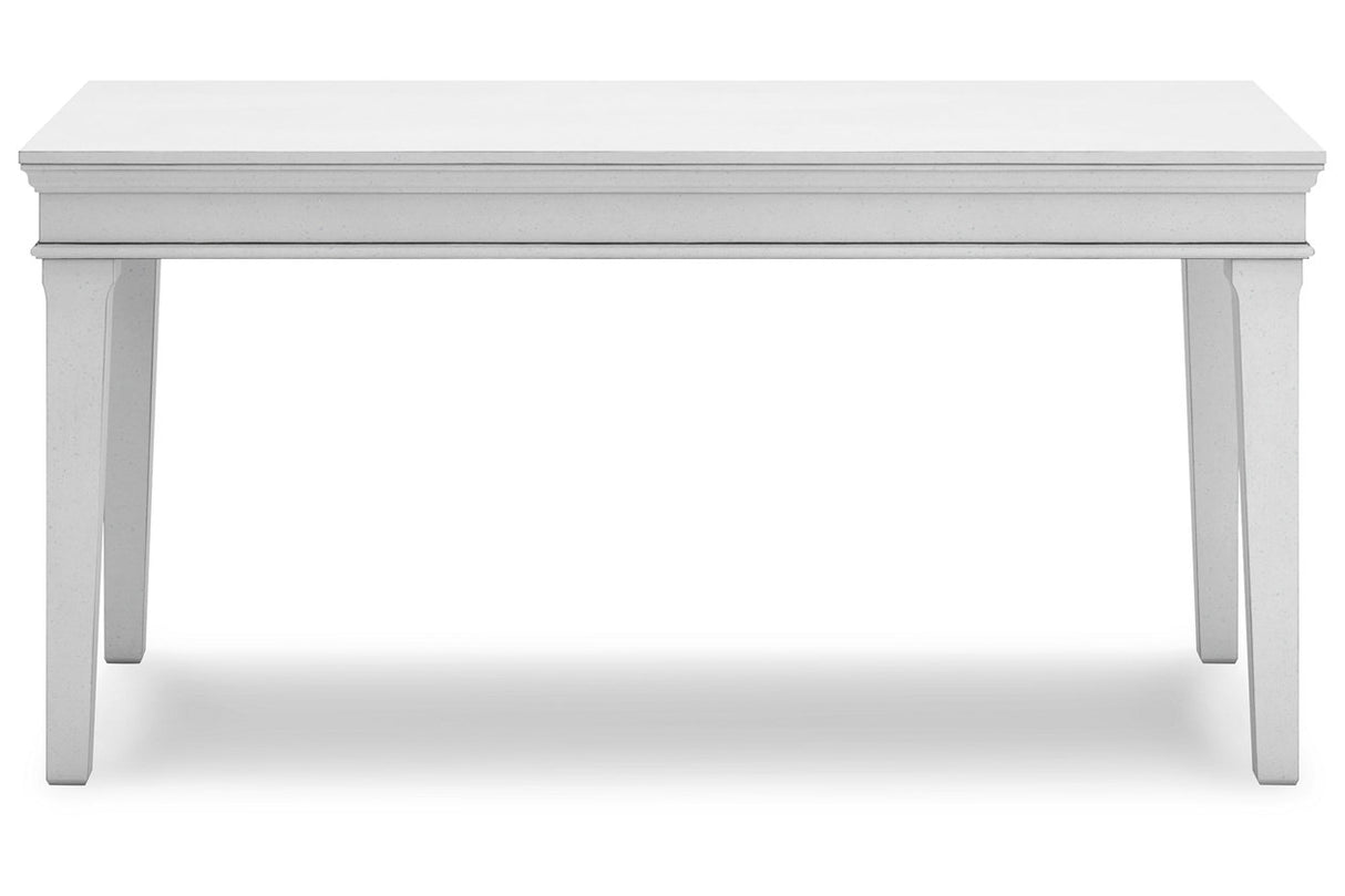 Kanwyn Whitewash Home Office Desk from Ashley - Luna Furniture