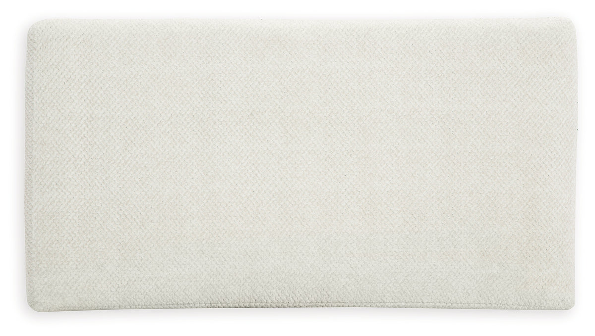 Karinne Linen Oversized Accent Ottoman from Ashley - Luna Furniture