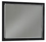 Kaydell Black Bedroom Mirror (Mirror Only) from Ashley - Luna Furniture
