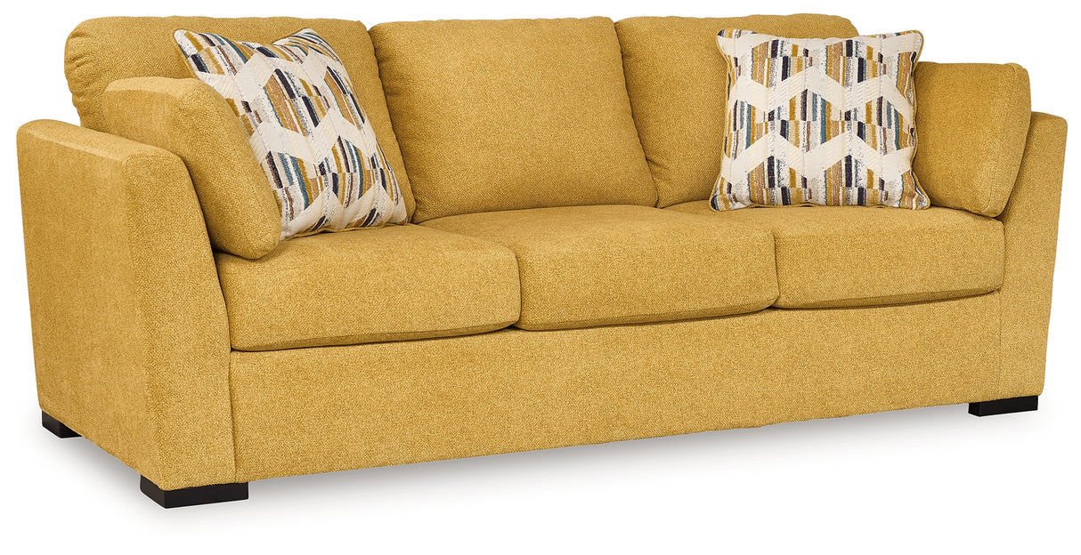 Keerwick Sunflower Queen Sofa Sleeper from Ashley - Luna Furniture
