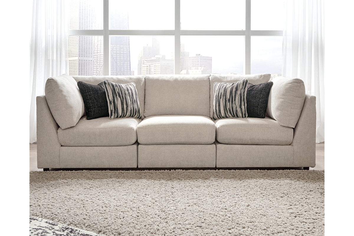 Kellway Bisque 3-Piece Sectional Sofa from Ashley - Luna Furniture