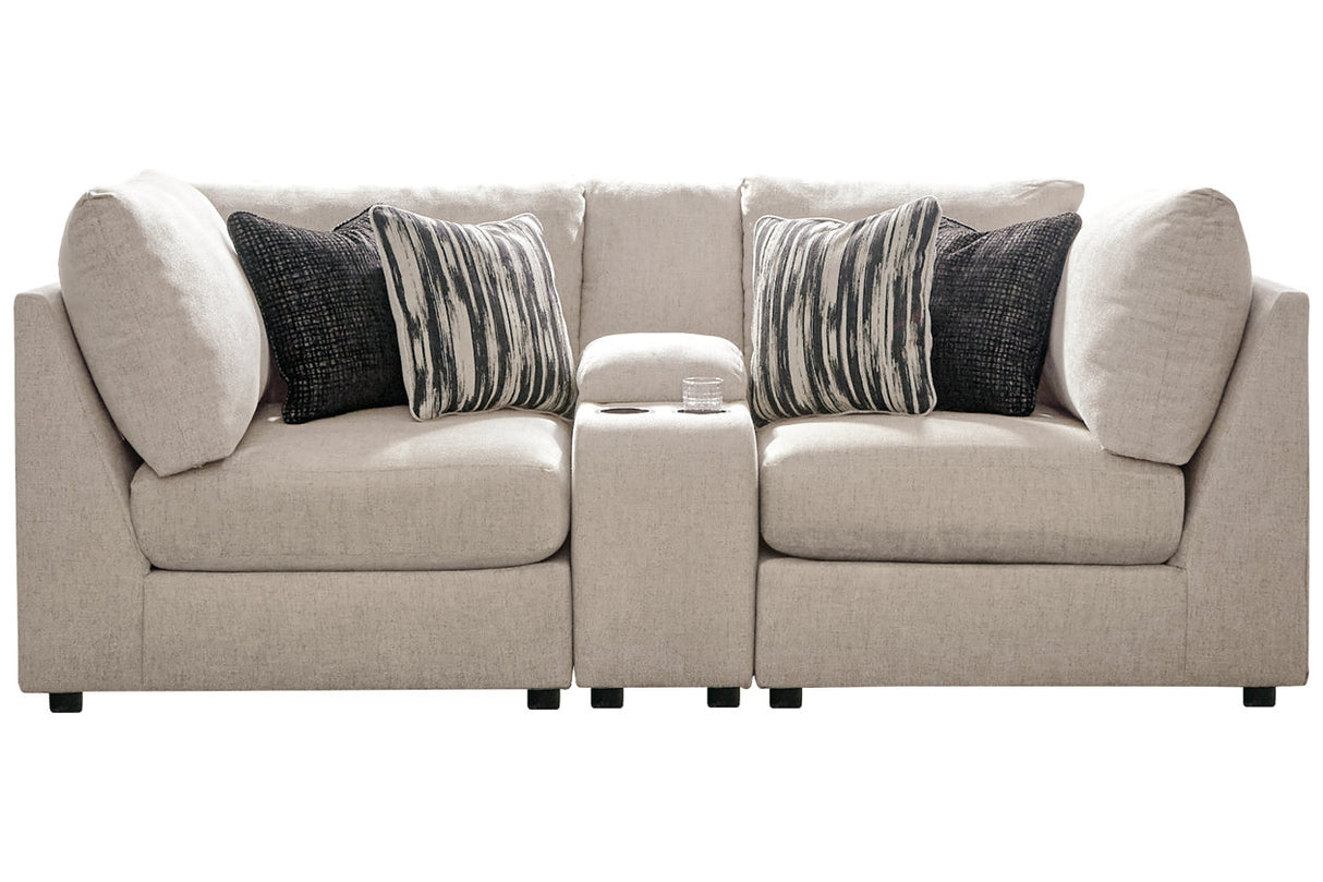 Kellway Bisque Wedge from Ashley - Luna Furniture