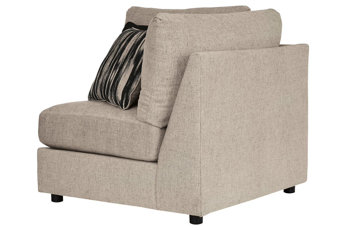 Kellway Bisque Wedge from Ashley - Luna Furniture