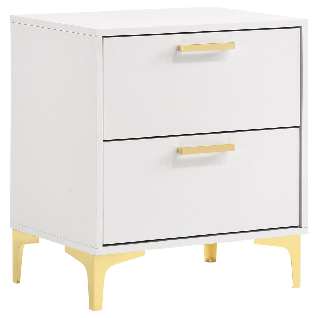 Kendall White 4-Piece Eastern King Bedroom Set from Coaster - Luna Furniture